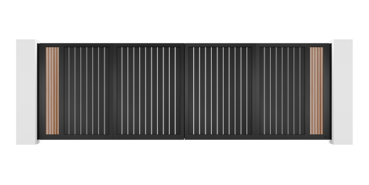 Wood Design Trackless Folding Gate