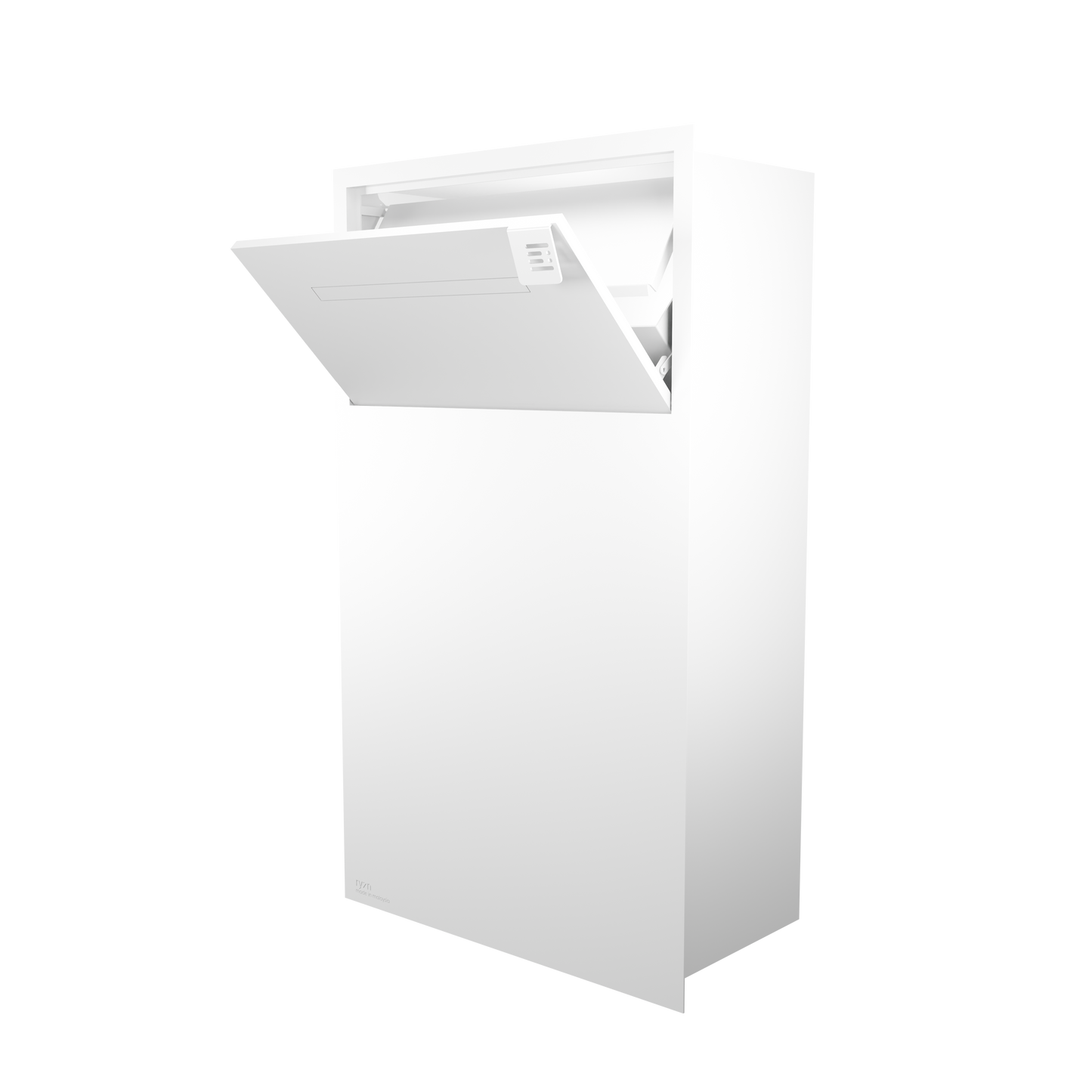 Anti Theft Parcel Box with Mail Flap (White)