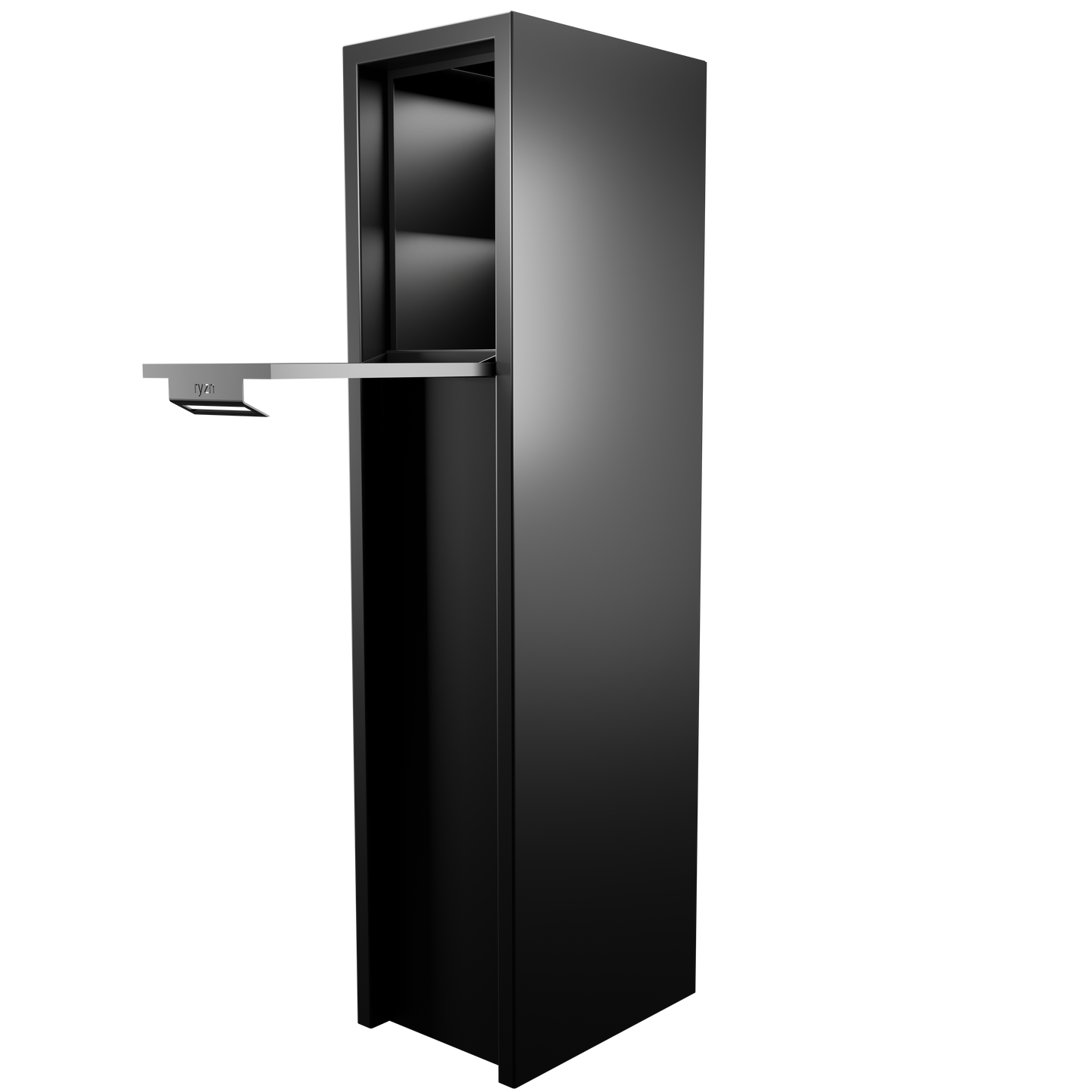 Compact Parcel Enclosure (Black)