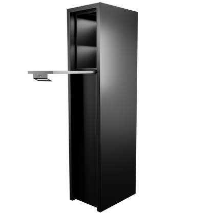 Compact Parcel Enclosure (Black)