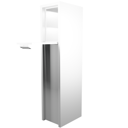 Compact Parcel Enclosure (White)