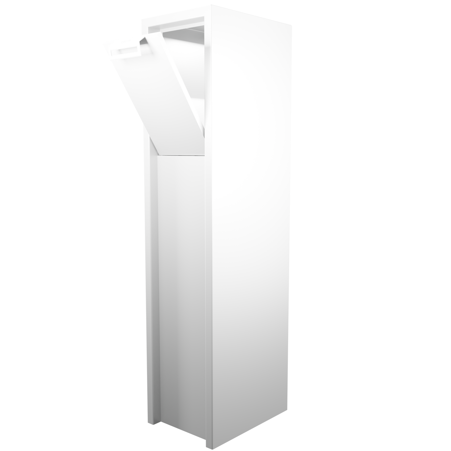 Compact Parcel Enclosure (White)