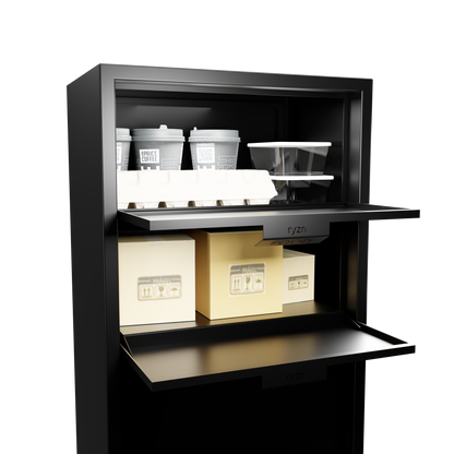 Food and Parcel Enclosure (Black)