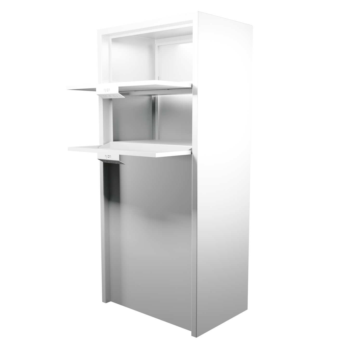 Food and Parcel Enclosure (White)