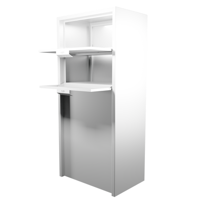 Food and Parcel Enclosure (White)